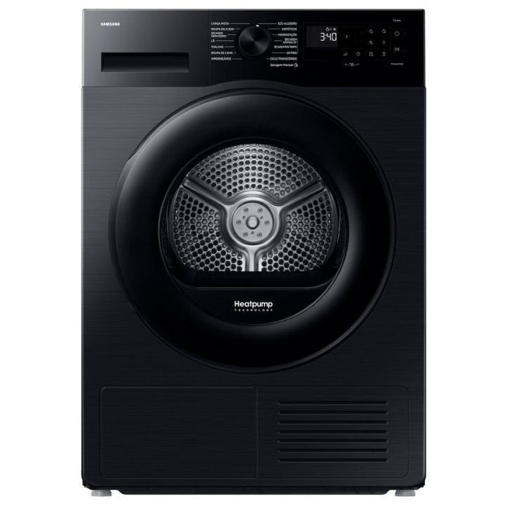 SAMSUNG SECADOR ROUPA 9KG BOMBA CALOR  WIFI PRETO (C)