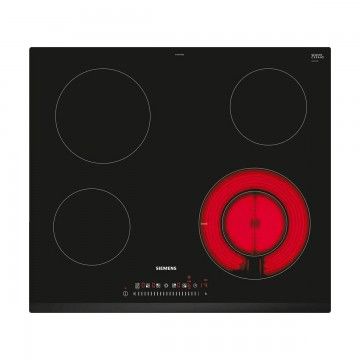 SIEMENS PLACA VITRO 60CM 4 ZONAS 1 ZONA DUPLA SIEMENS PLACA VITRO 60CM 4 ZONAS 1 ZONA DUPLA