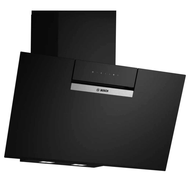 BOSCH CHAMINE PAREDE 80CM VIDRO PRETO A+