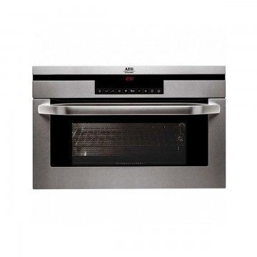 AEG FORNO VENTILADO 31LT 4 PROG AQUEC INOX A AEG FORNO VENTILADO 31LT 4 PROG AQUEC INOX A