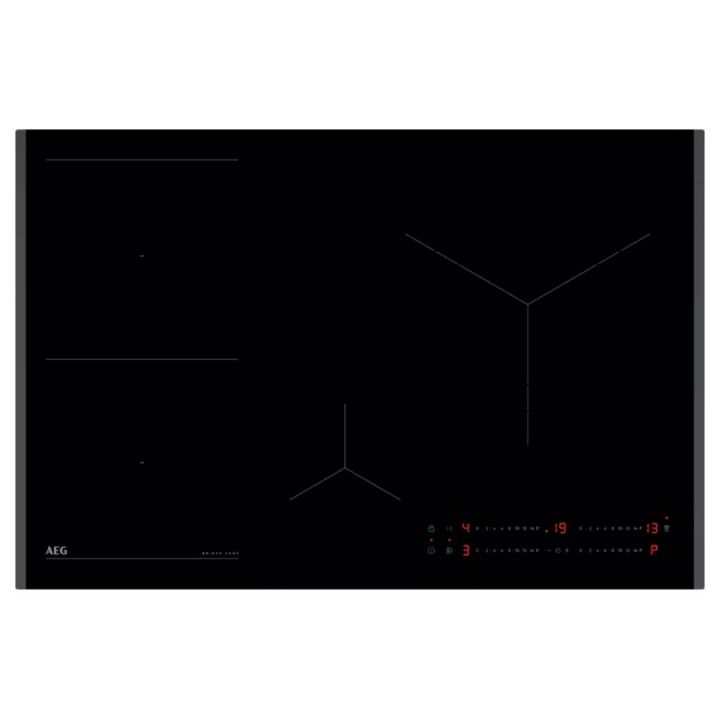 AEG PLACA INDU�AO 80CM 4 ZONAS BISELADA