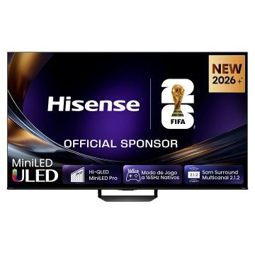 HISENSE MINI LED PRO 85" 4K AI UHD SMART TV 4HDMI 2USB (D) HISENSE MINI LED PRO 85" 4K AI UHD SMART TV 4HDMI 2USB (D)
