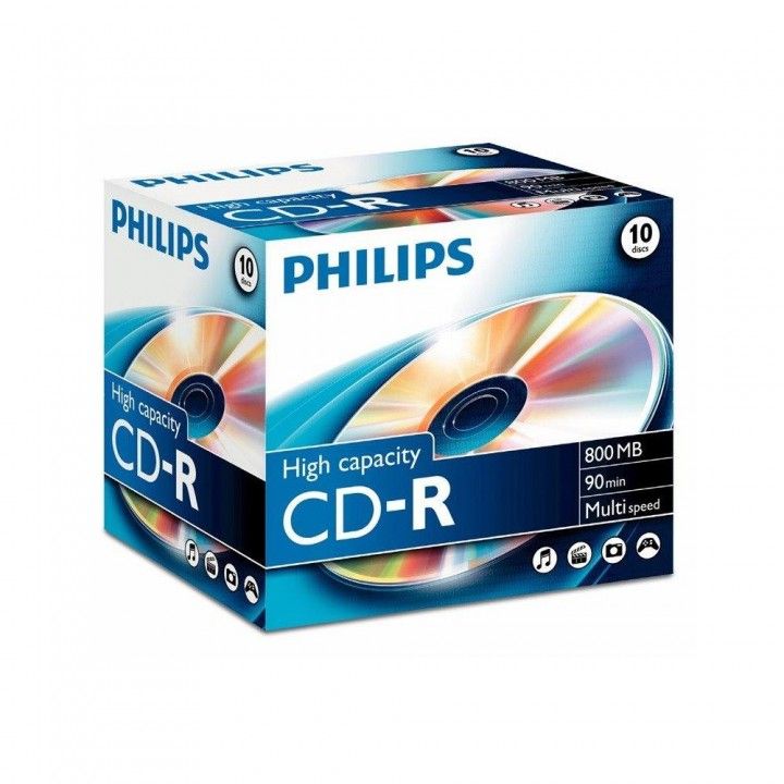PHILIPS CD-R 90MIN 800MB 40x PHILIPS CD-R 90MIN 800MB 40x