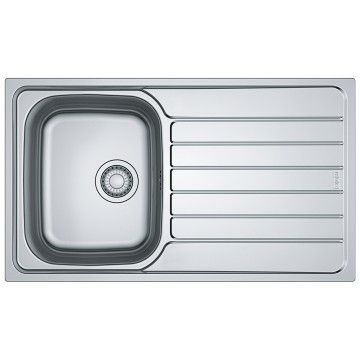 FRANKE BANCA ESCORREDOR A DIREITA INOX ESCOVADO FRANKE BANCA ESCORREDOR A DIREITA INOX ESCOVADO