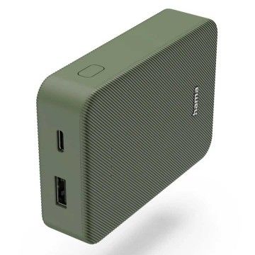 HAMA POWERBANK COLOUR 10 10000MAH 2 SAIDAS VERDE