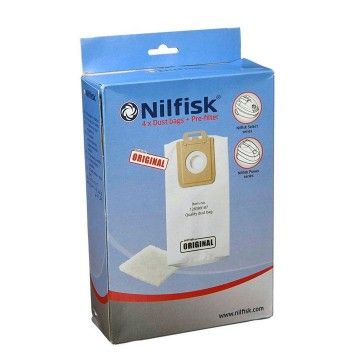 NILFISK SACOS ASPIRADOR P/SELECT PACK 4 UNIDADES NILFISK SACOS ASPIRADOR P/SELECT PACK 4 UNIDADES