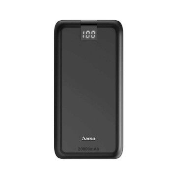 HAMA POWERBANK PERFORMANCE20 20000MAH ANTRACITE HAMA POWERBANK PERFORMANCE20 20000MAH ANTRACITE