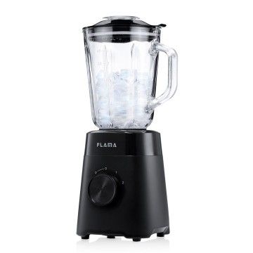 FLAMA LIQUIDIFICADORA 1000W COPO VIDRO PRETO FLAMA LIQUIDIFICADORA 1000W COPO VIDRO PRETO