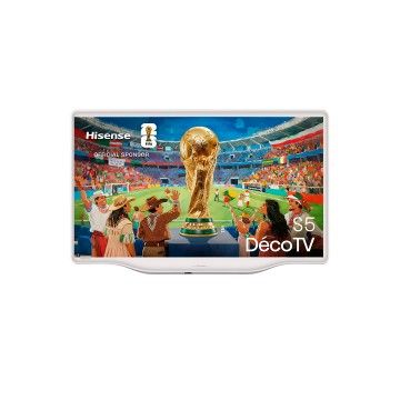 HISENSE QLED 32" FHD DECO TV 2HDMI USB BRANCO(E) HISENSE QLED 32" FHD DECO TV 2HDMI USB BRANCO(E)