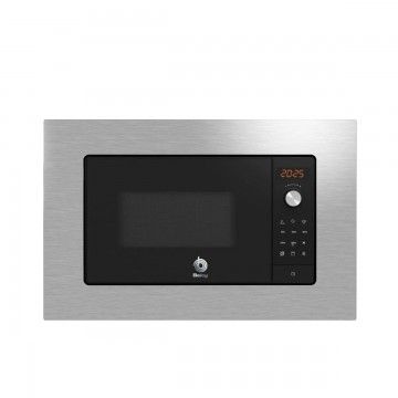 BALAY MICROONDAS INTEG 20LT PRETO E INOX BALAY MICROONDAS INTEG 20LT PRETO E INOX
