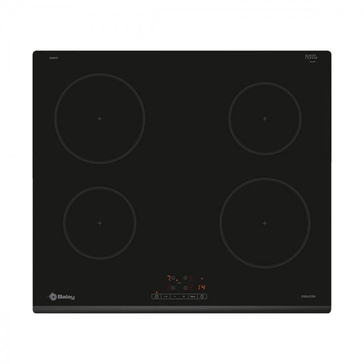 BALAY PLACA 60CM INDUÇAO 4 ZONAS BISELADA BALAY PLACA 60CM INDUÇAO 4 ZONAS BISELADA