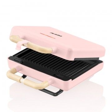 FLAMA SANDWICHEIRA PLACAS GRILL 800W ROSA