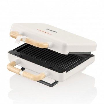 FLAMA SANDWICHEIRA PLACAS GRILL 800W BRANCA FLAMA SANDWICHEIRA PLACAS GRILL 800W BRANCA