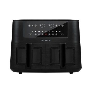 FLAMA FRITADEIRA S/OLEO 8L C/ 2CESTAS PRETO