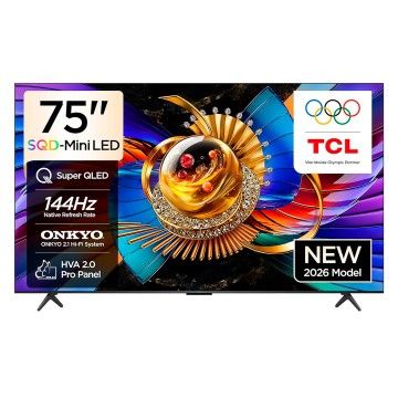 TCL QLED 75" 4K UHD GOOGLE TV 4HDMI 1USB (E) TCL QLED 75" 4K UHD GOOGLE TV 4HDMI 1USB (E)