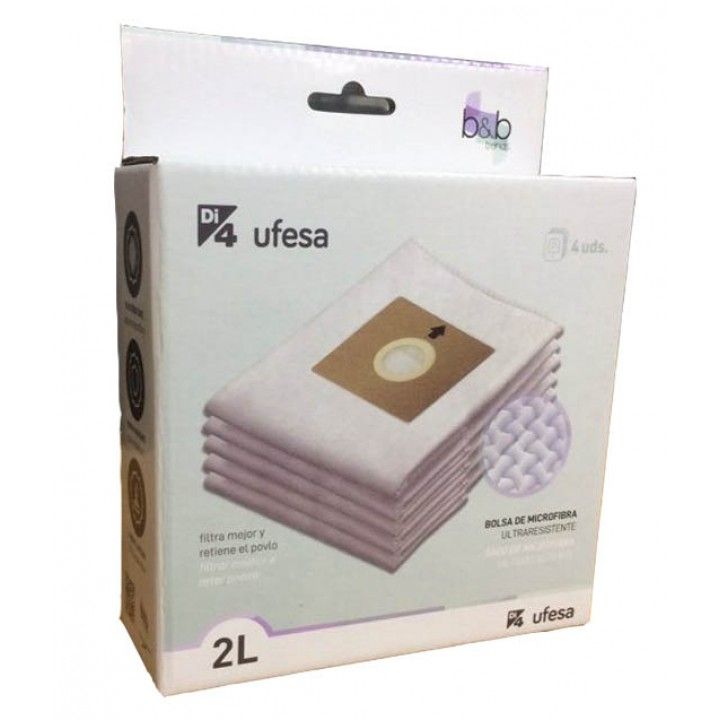 UFESA SACOS ASPIRADOR AC3050/AC3055 UFESA SACOS ASPIRADOR AC3050/AC3055