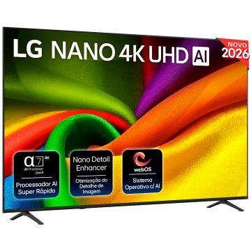 LG LED 85" NANO UHD 4K SMARTTV WEBOS 3HDMI 1USB (F)
