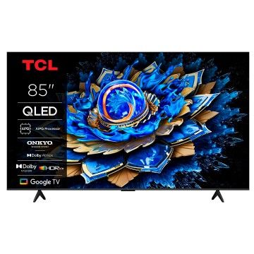 TCL QLED 85" 4K UHD GOOGLE TV 3HDMI 2USB (F) TCL QLED 85" 4K UHD GOOGLE TV 3HDMI 2USB (F)