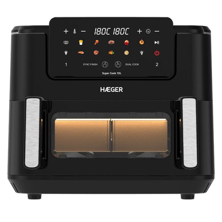 HAEGER FRITADEIRA 2600W 5+5LT S/OLEO HAEGER FRITADEIRA 2600W 5+5LT S/OLEO