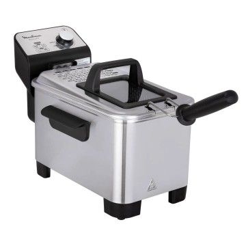 MOULINEX FRITADEIRA 2200W 3LT 1,2KG CORPO INOX CUBA AMOVIVEL MOULINEX FRITADEIRA 2200W 3LT 1,2KG CORPO INOX CUBA AMOVIVEL