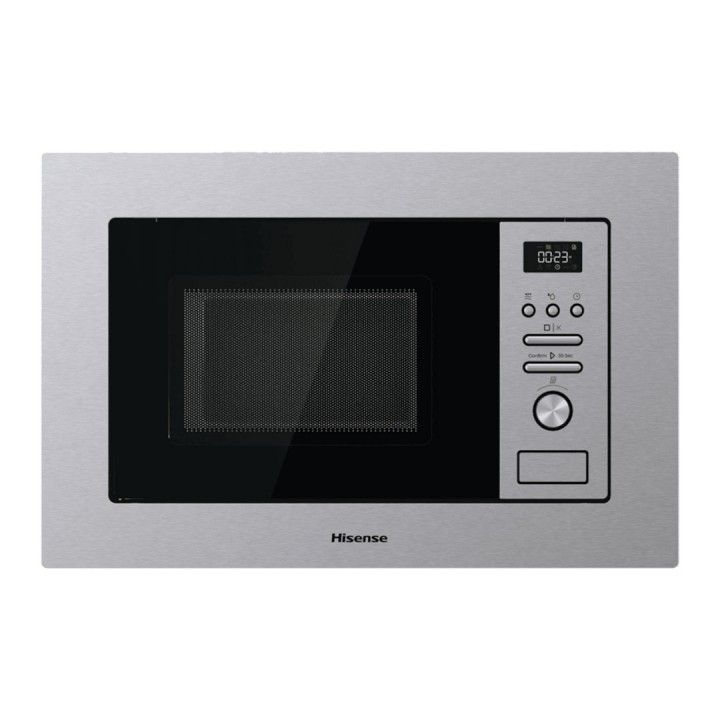 HISENSE MICROONDAS INTEG 20LT 800W GRILL1000W INOX HISENSE MICROONDAS INTEG 20LT 800W GRILL1000W INOX