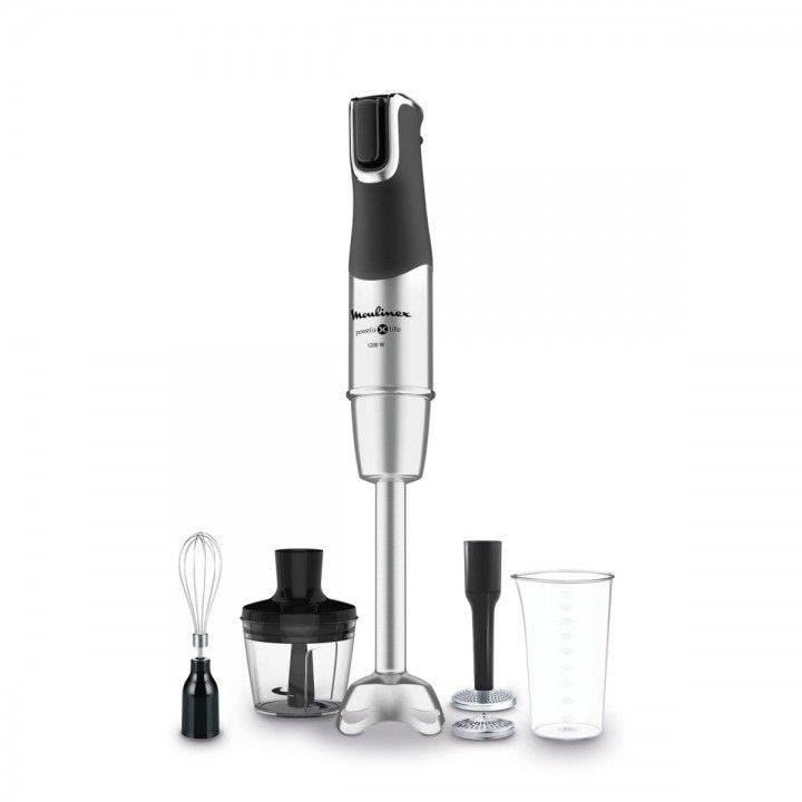 MOULINEX VARINHA 1200W PE INOX C/PICADORA 500ML E PE PURE MOULINEX VARINHA 1200W PE INOX C/PICADORA 500ML E PE PURE