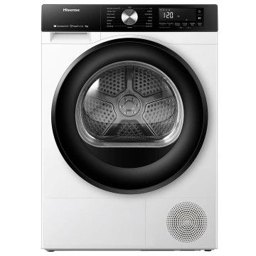 HISENSE SECADOR ROUPA 9KG BOMBA DE CALOR (C) HISENSE SECADOR ROUPA 9KG BOMBA DE CALOR (C)