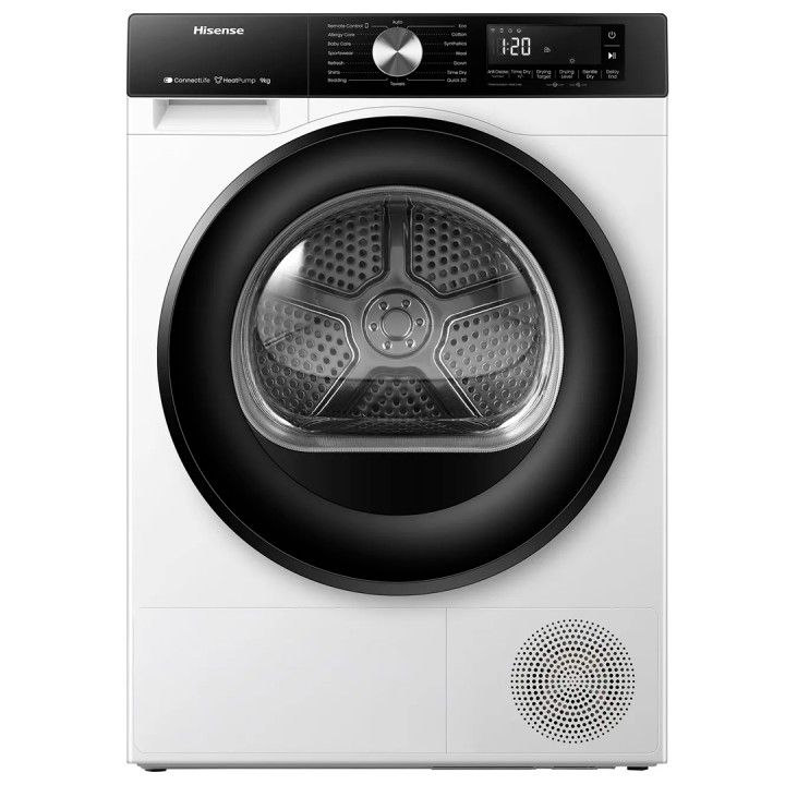 HISENSE SECADOR ROUPA 9KG BOMBA DE CALOR (C)
