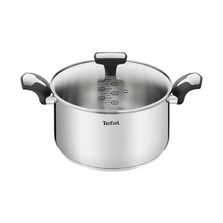 TEFAL TACHO EMOTION INDUÇAO 24CM 5,2LT +TAMPA VIDRO TEFAL TACHO EMOTION INDUÇAO 24CM 5,2LT +TAMPA VIDRO