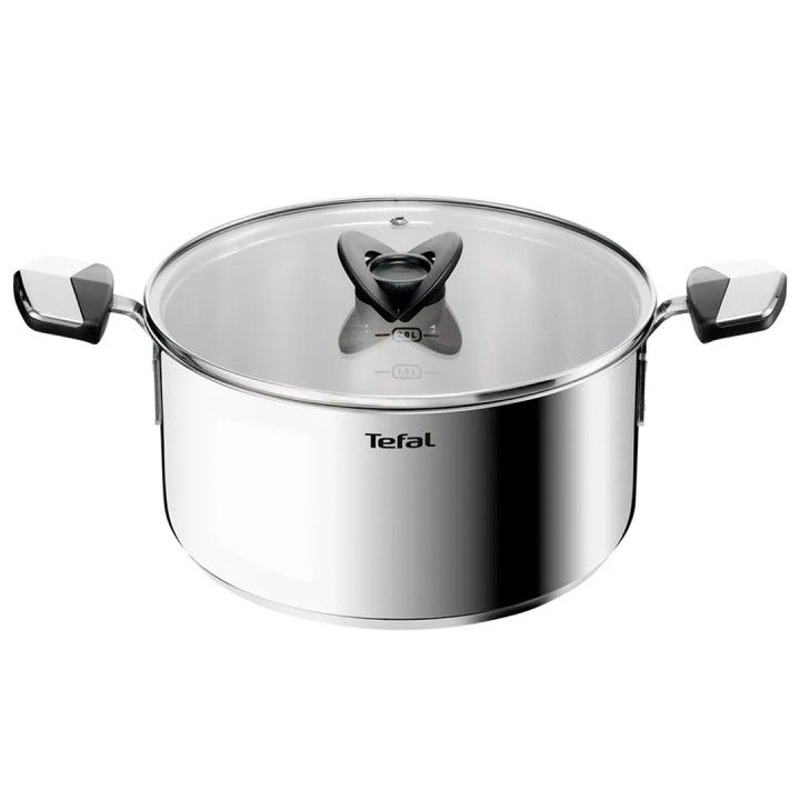 TEFAL TACHO SPACE EMOTION INDUÇAO 24CM 5,2LT +TAMPA VIDRO TEFAL TACHO SPACE EMOTION INDUÇAO 24CM 5,2LT +TAMPA VIDRO