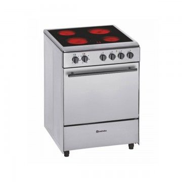 MEIRELES FOGAO 60X60CM 4Z VITRO INOX FORNO ELECT ESTATICO A MEIRELES FOGAO 60X60CM 4Z VITRO INOX FORNO ELECT ESTATICO A