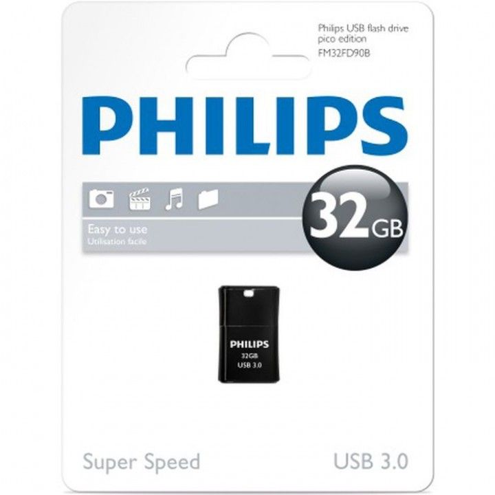 PHILIPS PEN USB 3.0 32GB Pico Edition Black PHILIPS PEN USB 3.0 32GB Pico Edition Black