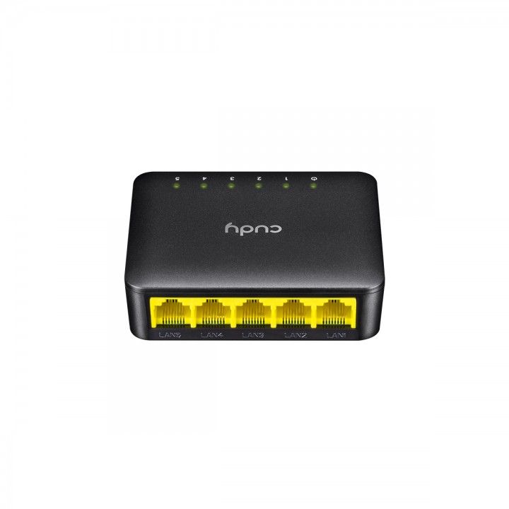 CUDY SWITCH DE MESA 5 PORTAS 10/100 Mbps CUDY SWITCH DE MESA 5 PORTAS 10/100 Mbps