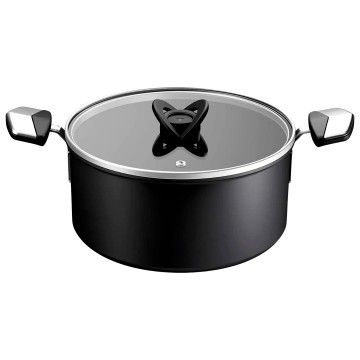 TEFAL TACHO EXCELLENCE INDUÇAO 24CM 5LT +TAMPA VIDRO TEFAL TACHO EXCELLENCE INDUÇAO 24CM 5LT +TAMPA VIDRO