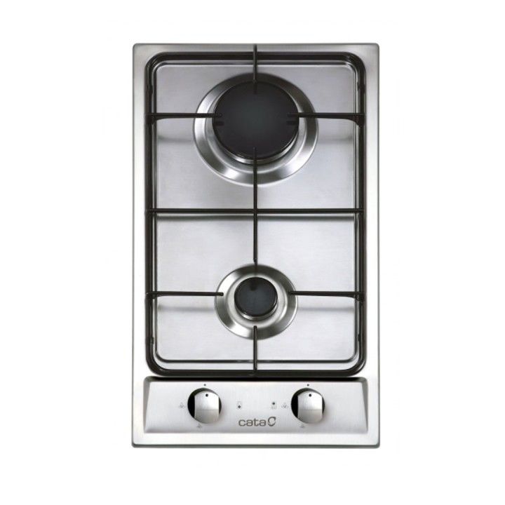 CATA PLACA DOMINO GAS NAT.C/ INJET GAS BUT 30CM INOX CATA PLACA DOMINO GAS NAT.C/ INJET GAS BUT 30CM INOX