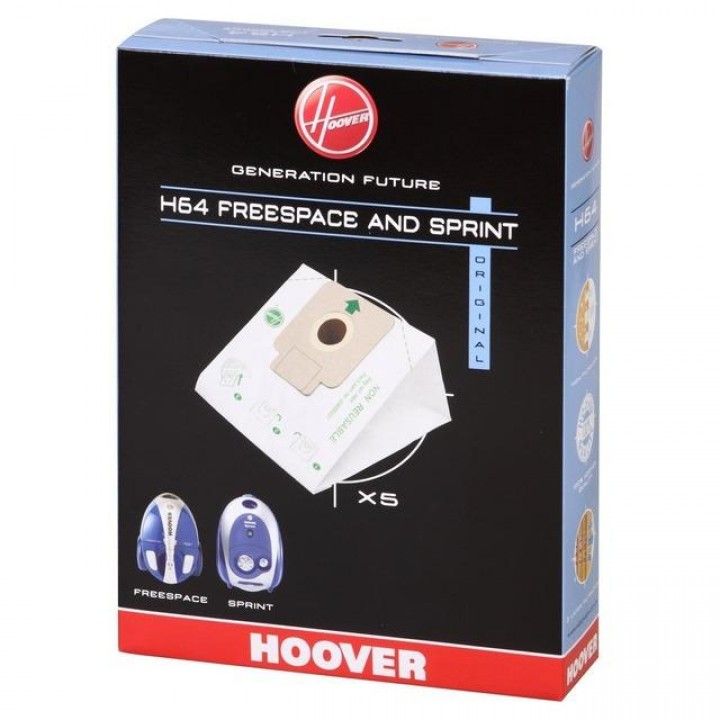 HOOVER SACOS PAPEL P/ASPIRADOR TCP1805/2010/TFS7205S/TFG5123 HOOVER SACOS PAPEL P/ASPIRADOR TCP1805/2010/TFS7205S/TFG5123