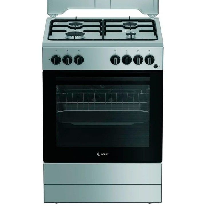 INDESIT FOGAO 4G FORNO ESTATICO 850X600X600 SILVER (A) INDESIT FOGAO 4G FORNO ESTATICO 850X600X600 SILVER (A)