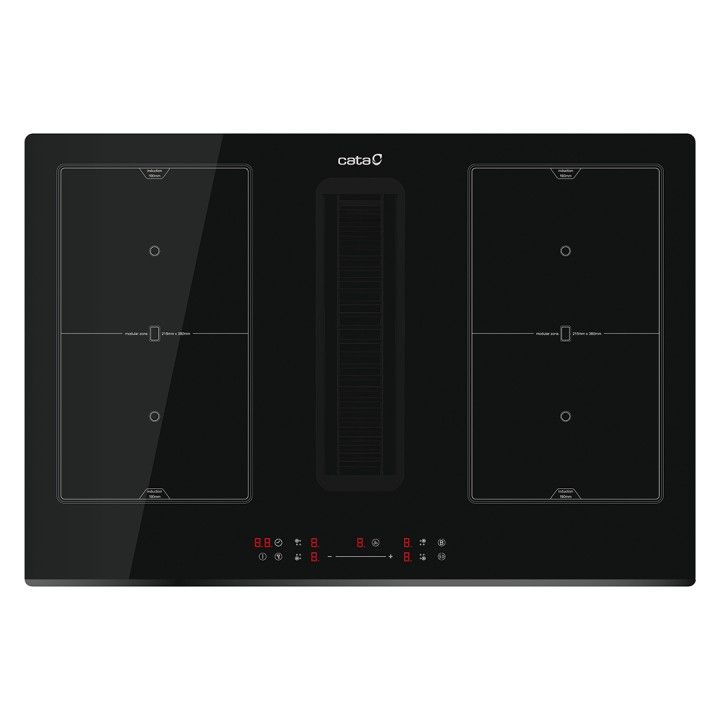 CATA PLACA INDU�AO 4ZONAS C/EXAUSTAO 77CM FLEX
