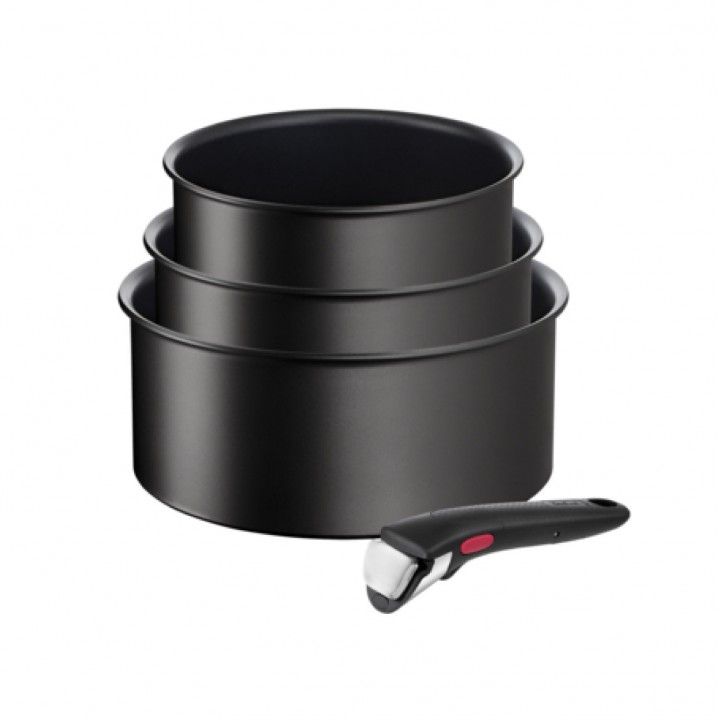 TEFAL 3CAÇAROLAS INGENIO UNLIMITED INDUÇAO 16/18/20CM + PEGA TEFAL 3CAÇAROLAS INGENIO UNLIMITED INDUÇAO 16/18/20CM + PEGA