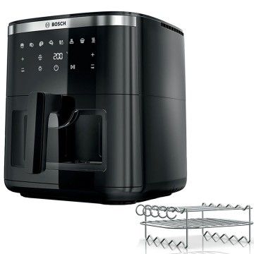 BOSCH FRITADEIRA 7,2LT 1800W AIR FRYER PRETA BOSCH FRITADEIRA 7,2LT 1800W AIR FRYER PRETA
