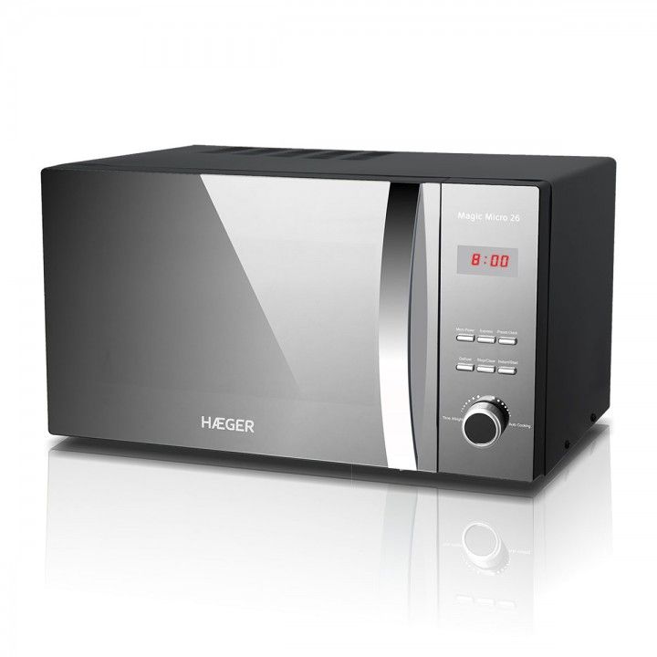 HAEGER MICROONDAS 26LT 800W DIGITAL SILVER