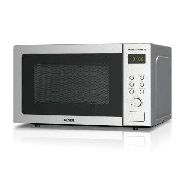 HAEGER MICROONDAS DIGITAL 28LT 900W GRILL1200W INOX HAEGER MICROONDAS DIGITAL 28LT 900W GRILL1200W INOX