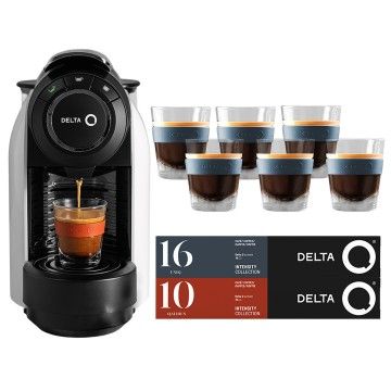 DELTA Q MAQUINA CAFE EVOLUTION KIT COPOS+2TUBOS BRANCA DELTA Q MAQUINA CAFE EVOLUTION KIT COPOS+2TUBOS BRANCA