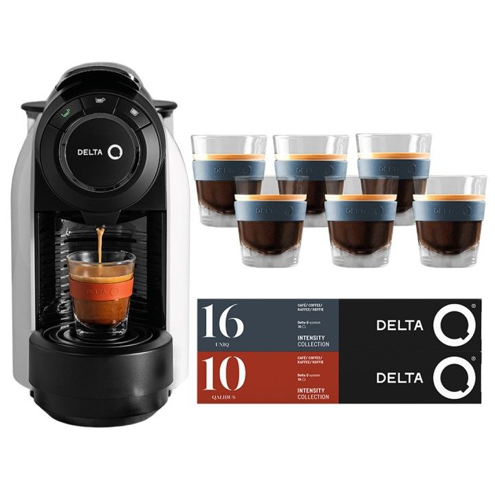 DELTA Q MAQUINA CAFE EVOLUTION KIT COPOS+2TUBOS BRANCA DELTA Q MAQUINA CAFE EVOLUTION KIT COPOS+2TUBOS BRANCA