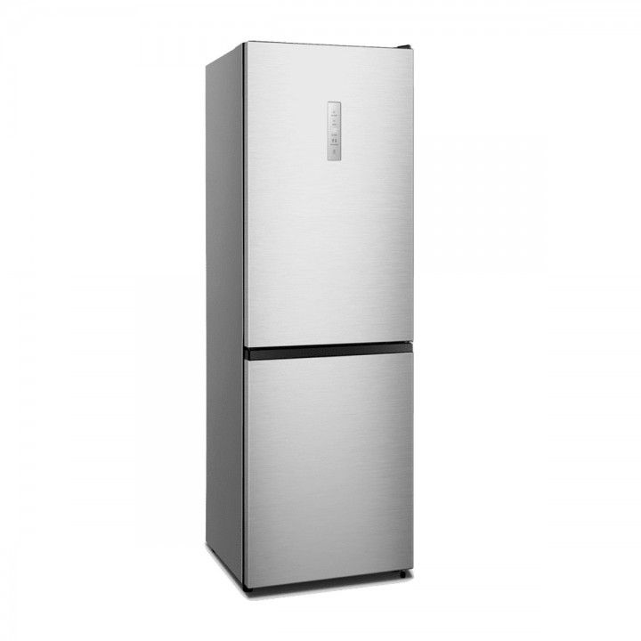 HISENSE COMBINADO 1860X595X590MT 304LT NF LOOK INOX (D)