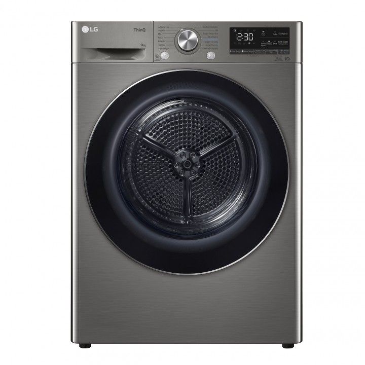 LG SECADOR ROUPA 9KG BOMBA CALOR INOX (C) LG SECADOR ROUPA 9KG BOMBA CALOR INOX (C)