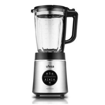 UFESA LIQUIDIFICADORA 1.75L 1800W JARRO VIDRO INOX UFESA LIQUIDIFICADORA 1.75L 1800W JARRO VIDRO INOX