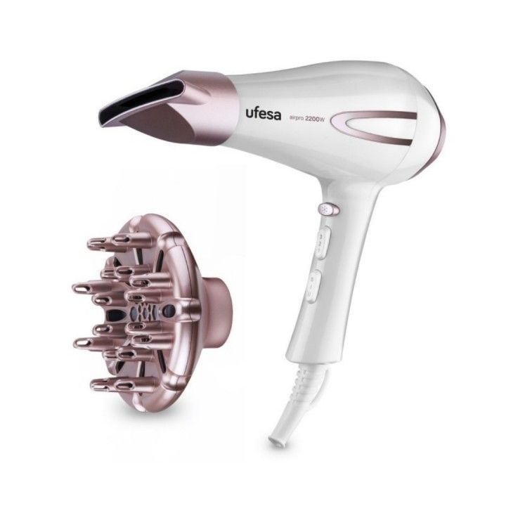 UFESA SECADOR 2200W 2VELOC 3TEMP MOTOR AC UFESA SECADOR 2200W 2VELOC 3TEMP MOTOR AC