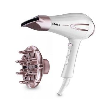 UFESA SECADOR 2200W 2VELOC 3TEMP MOTOR AC UFESA SECADOR 2200W 2VELOC 3TEMP MOTOR AC