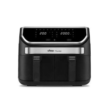 UFESA FRITADEIRA S/OLEO 9LT 1700W 11PROG C/ 2CESTAS PRETA UFESA FRITADEIRA S/OLEO 9LT 1700W 11PROG C/ 2CESTAS PRETA